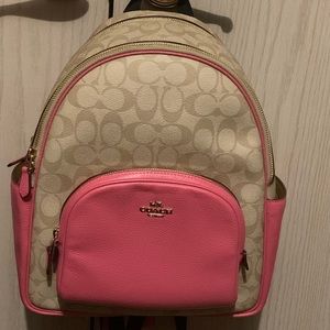 Coach Court Backpack In Signature Canvas